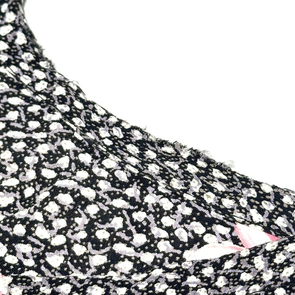 Vtg 90s Starina Bias Cut Maxi Dress Floral Grunge Roses Whimsigoth Charmed Goth - Picture 7 of 14